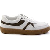 Beyaz Yeşil Leather Erkek Sneaker E01585002603