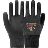 Beybi B-FLEX110 Likralı Nitril Eldiven 12 Çift - Gri - Siyah - 9