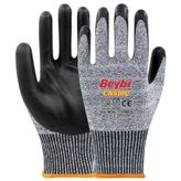 Beybi CN510C Nitril Kaplı Kesilmeye Dirençli Eldiven - NO: 9 - Çift