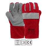 Beybi DK-01 Koton Kırmızı Montaj Eldiveni