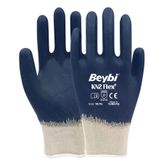 Beybi KN2 Flex No: 10 100 Çift Lacivert Pamuk Likralı Örme Eldiven