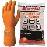 Beybi Korun Turuncu İş Eldiveni NO: 9 30 Çift