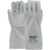 Beybi Kyn-01 Deri Kaynakçı Eldiveni - 1 Çift 10 Çift