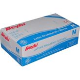 Beybi Lateks Eldiven Pudralı Orta (M) - 100'LÜ