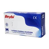 Beybi M Pudralı Muayene Eldiveni 100Lü (5728)