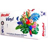 Beybi Mdr Vinil Eldiven Pudrasız 100 Adet Small