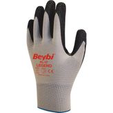 Beybi Pl-17 Legend Lateks Kaplı Polyester Örme İş Eldiveni Siyah No: 9