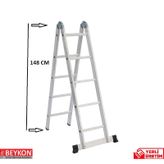 Beykon 5 + 5 Basamaklı Çok Amaçlı Katlanır Merdiven