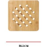 Bezos Bambu Nihale Kare 16,5 cm - Renkli