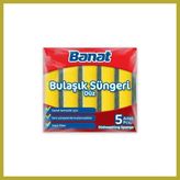 Bezos Düz Bulaşık Süngeri 5li Bcks