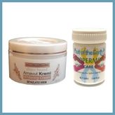 Bezos Hintohu Three Brand 100ML Arnavut Aklık Kremi+Foot Care Cream 50ML Ayak Bakım Kremi Nane Ferahlığı MBT06 - Standart