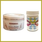 Bezos Hintohu Three Brand 100ML Arnavut Kremi+Foot Care Cream 50ML Ayak Bakım Kremi Nane Ferahlığı Bcks - Standart