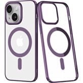 Bezos iPhone 14 Plus Kılıf Element Magneticsafe Sert Kapak - Mor