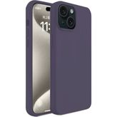 Bezos iPhone 15 Kılıf First Silikon - Mürdüm