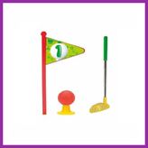Bezos Mini Golf Oyun Seti - Sarı Top Çukuru BEZ10