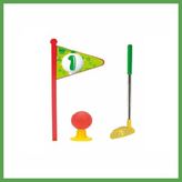 Bezos Mini Golf Oyun Seti - Sarı Top Çukuru Mgc