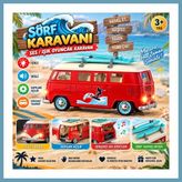 Bezos S01005718 Sörf Karavanı Ses/ışık Oyuncak Karavan MBT06