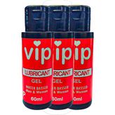 Bezos Vip Lubrikant Jel Bay Bayan 60 ml x 3 Adet