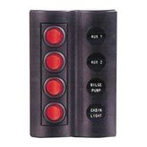 BFY 4'LÜ SWITCH PANEL A.S TEKNE, YAT VE KARAVAN