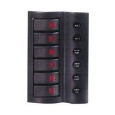 BFY 6'LI SWITCH PANEL B.S TEKNE, YAT VE KARAVAN
