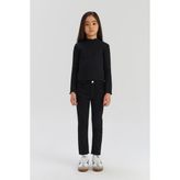 Bg Store Kız Çocuk Siyah Tshirt - 10 Yaş