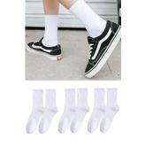 BGK 3'lü Beyaz Unisex Tenis Çorabı