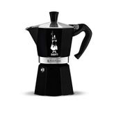 Bialetti Nera 6 Cup Siyah Moka Pot