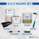 Bianca Stella Boya 0.5 Lt - Maximo Sıvı Cam 500 Ml Set