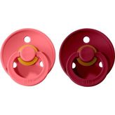 Bibs Colour İkili Coral Ruby 0 - 6 Ay Bordo Emzik