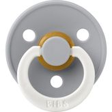 Bibs Colour Kauçuk Cloud Glow 0-6 Ay Gri Emzik