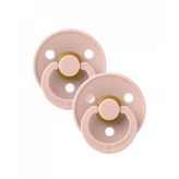 Bibs No:1 Blush Colour 2'li Kauçuk Emzik
