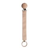 Bibs Paci Clip Ribbon Emzik Askısı-Blush