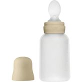 Bibs Spoon Feeder Kaşıklı Mama Biberonu Vanilla - 120 ml - Bej