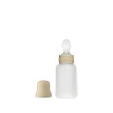 Bibs Spoon Feeder Vanilla 4+ Ay Kaşıklı Mama Biberonu - Bej