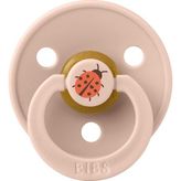 Bibs Studio Colour Ladybug Kauçuk Emzik- Blush - 18+ Ay - Pembe