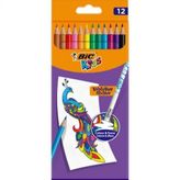 Bic 12Li - Illusıon - Silinebilir Kuru Boya Kalemi / 987868