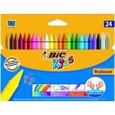 Bic 8297724 Plastıdecor 24 Renk Pastel Boya