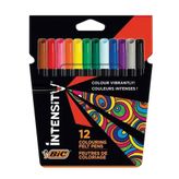 Bic 978004 Intensıty 12 Renk Keçeli Kalem