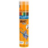 Bic Evolution 12+1 Kuru Boya Kalem Seti - Teneke Kutu