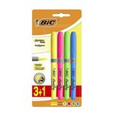 Bic Marking 3+1 Blister Highlighter Grip Fosforlu Kalem