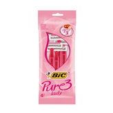 BIC Pure 3 Pink Lady Traş Bıçağı