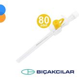 Bıçakcılar Branül (Intraket) Sarı (24 gr) 80'li Kutu