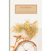 Bicycle Notebook: A5 Note-Taking Notebook with 80 Lined Pages and 40 Blank Pages