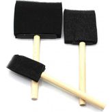 Bidoluhobi Sünger Fırça 3'lü Set - Siyah