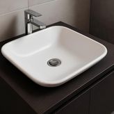 Bien Harmony 43 cm Gövde Üstü Beyaz Lavabo Batarya