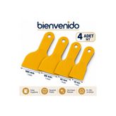 Bienvenido Dekor Plastik Ispatula Set Spatula Seti 4 Parça