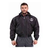 Big Sam Geniş Kesim Siyah Pilot Mont 4006