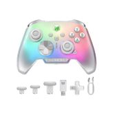 BIGBIG WON Rainbow 3 Wireless Controller 2000Hz Polling Rate Capacitive Joystick 16 Mechanical Keys 14 Custom RGB Lights 6-Axis Gyro Sensor Switchable Hall/Micro-switch Trigger 3.5mm Audio Jack