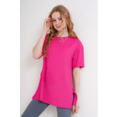 Bigdart 4332 Fuşya Örme Kadın T-shirt