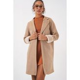 Bigdart 9085 Bej-Camel Kaşe Kaban